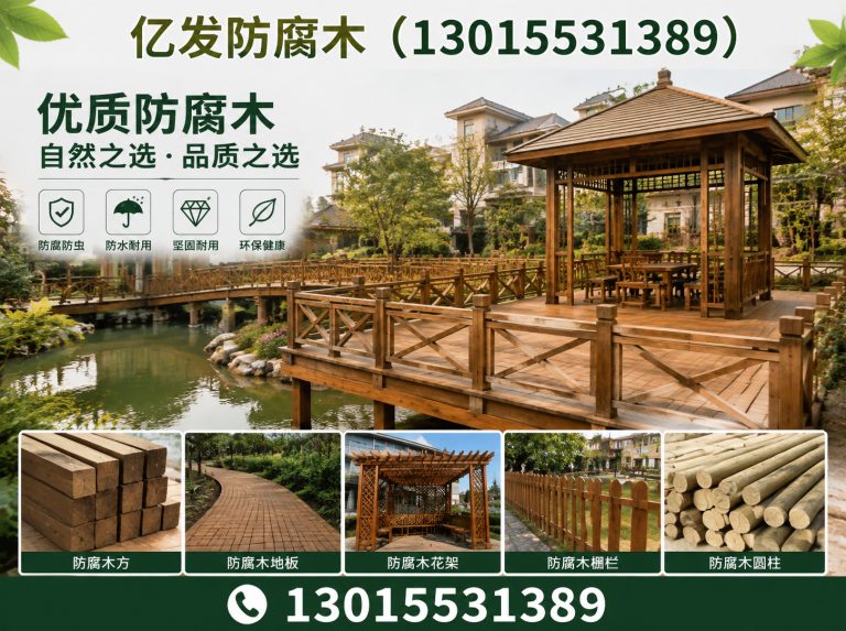 惠济区防腐木工程展示图